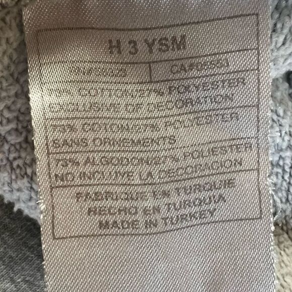 Vintage Early 00s Nike Grey Embroidered Spell Out Sweatshirt - Picture 6 of 10